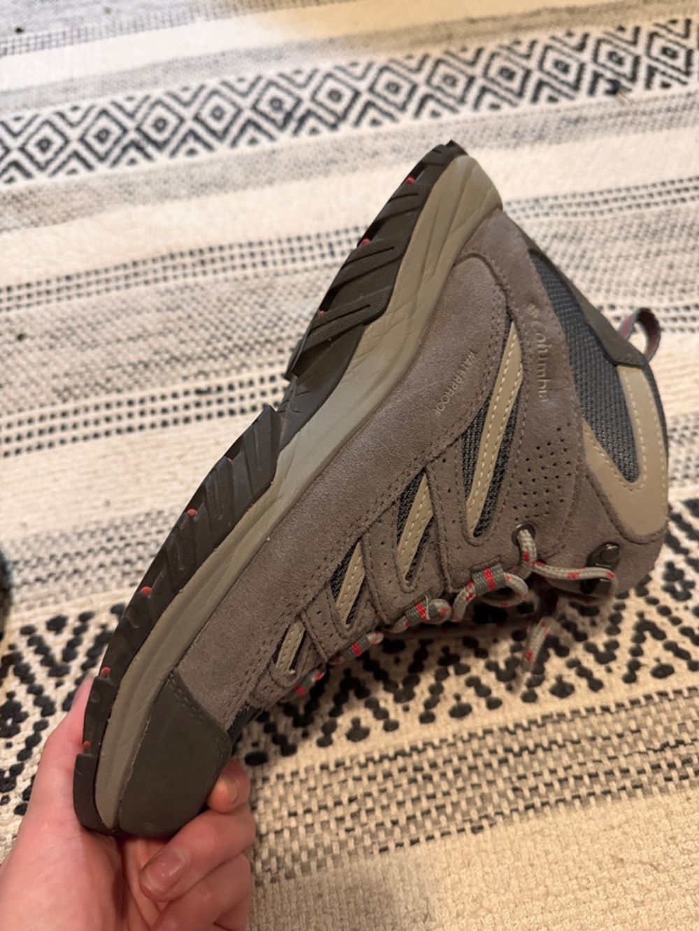 Columbia Gray Hiking Boots with Pink Interior - Picture 12 of 16